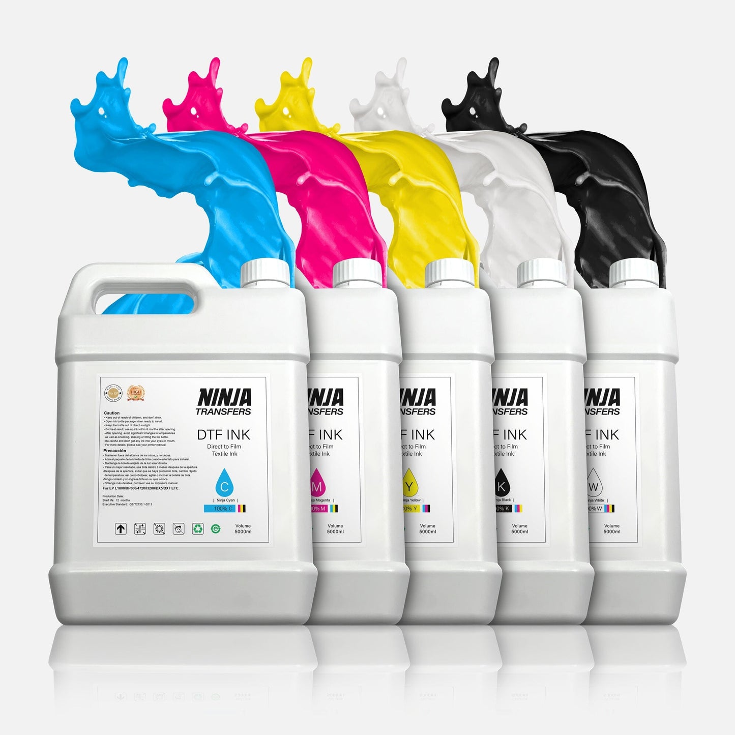 Premium DTF Ink 5 Liters