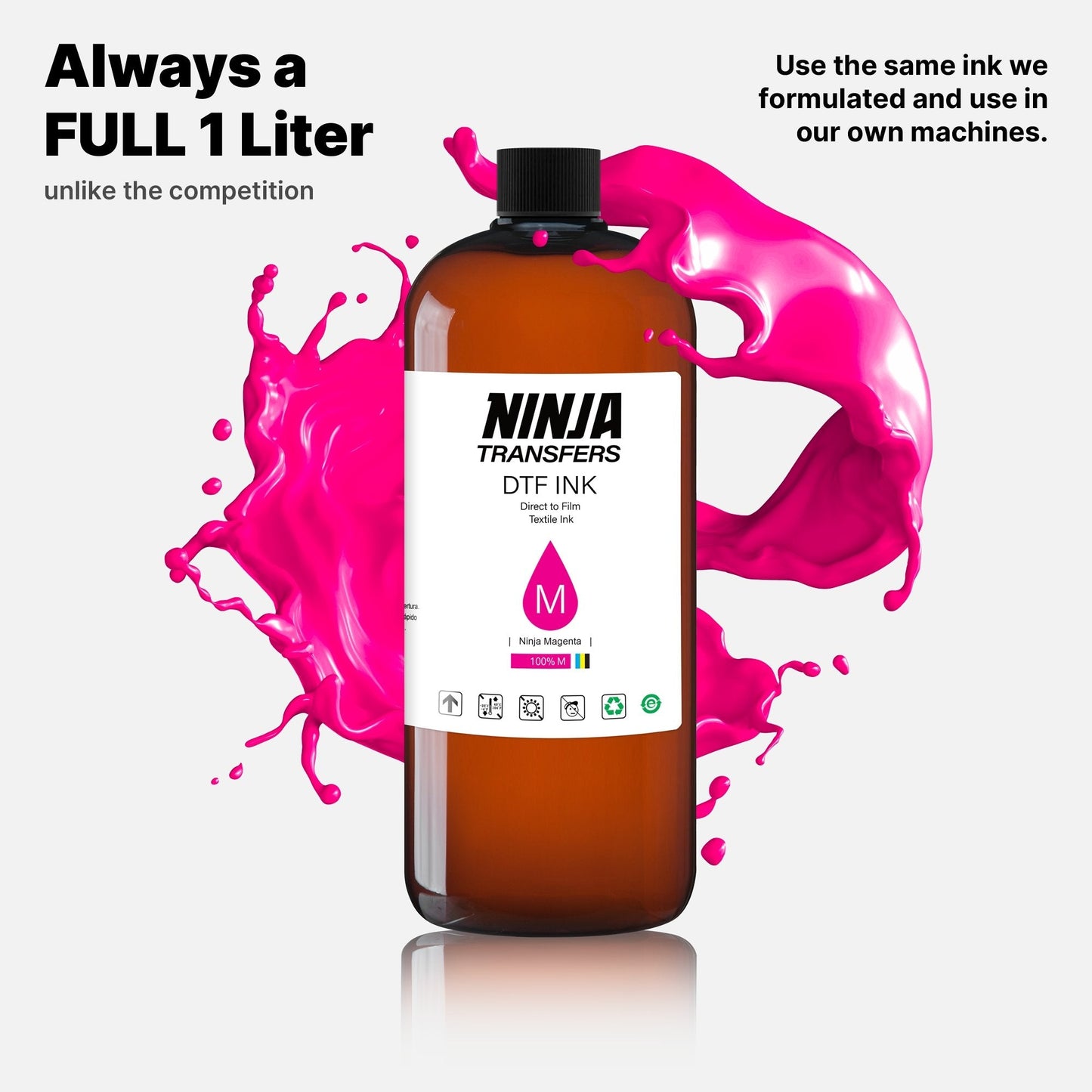 Premium DTF Magenta Ink