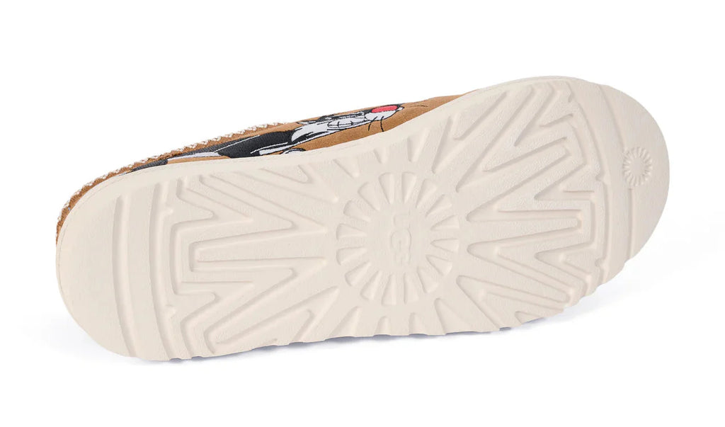 UGG Tasman Slipper Palace x Looney Tunes Chestnut