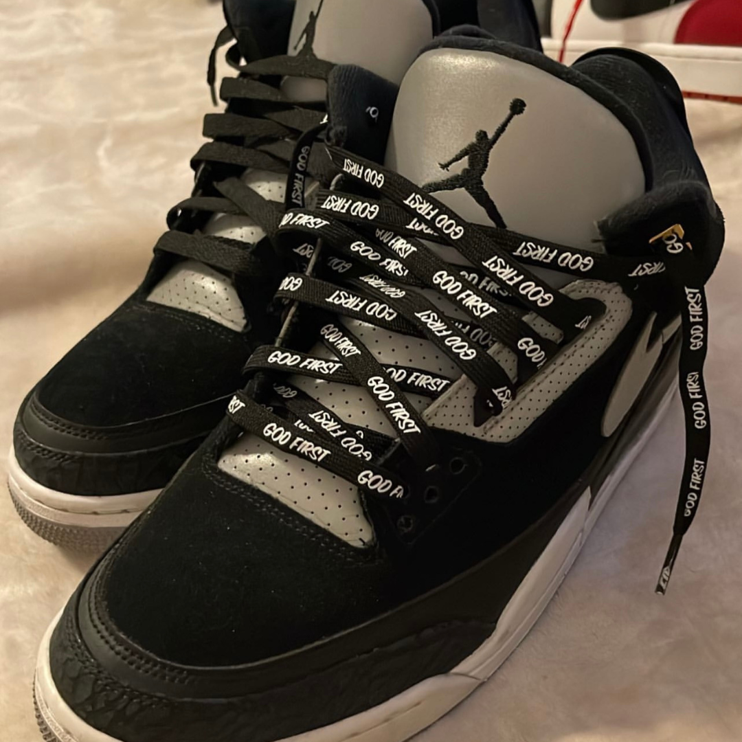 GOD FIRST Laces