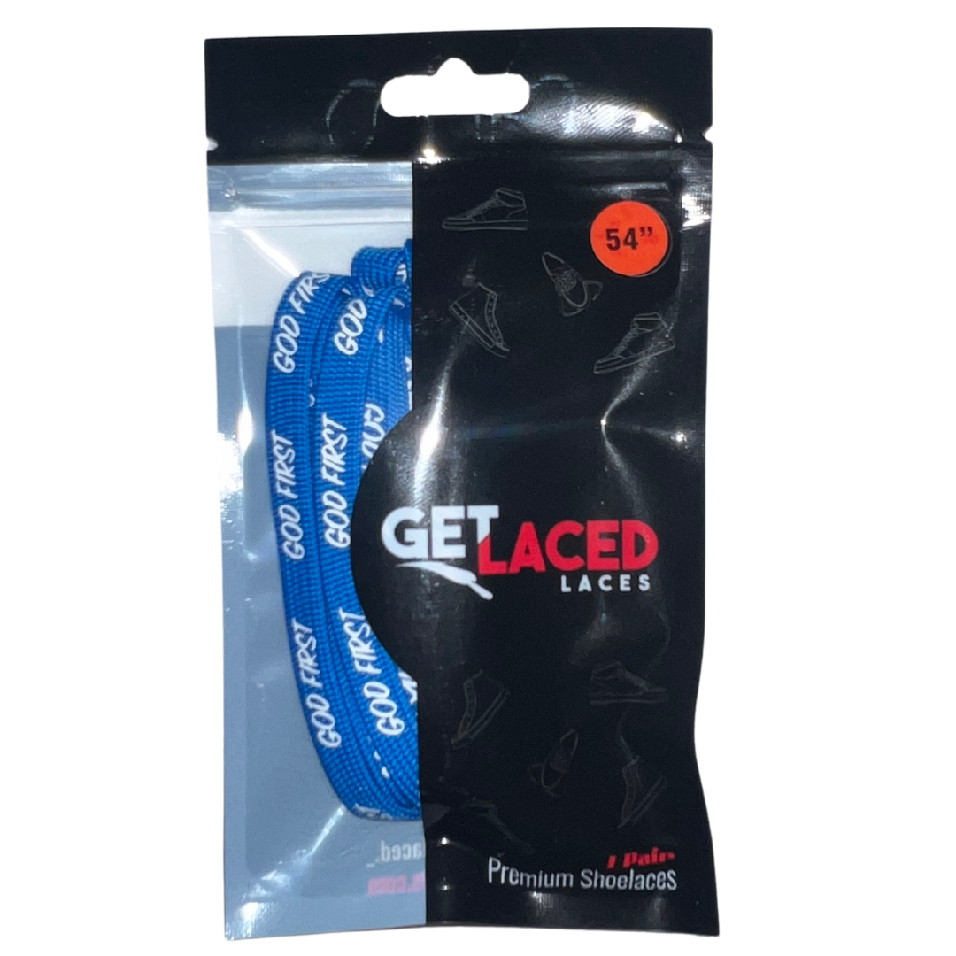 GOD FIRST Laces