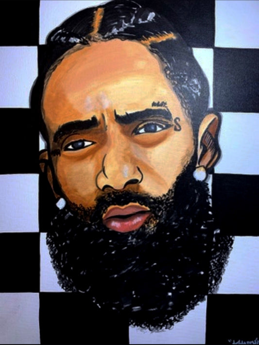 Nipsey Hussle Canvas Art