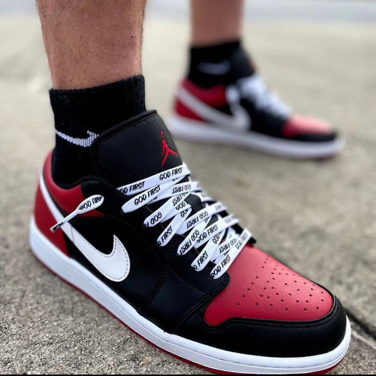 GOD FIRST Laces