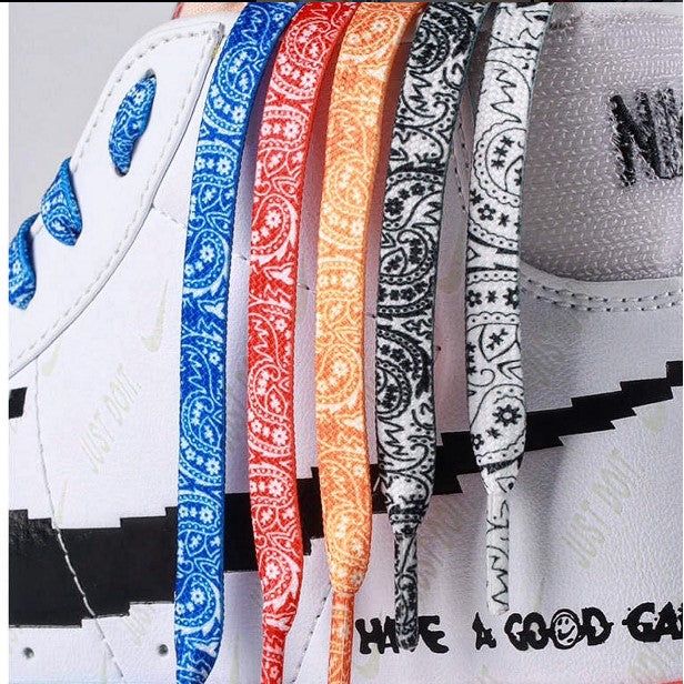 Paisley Print Laces