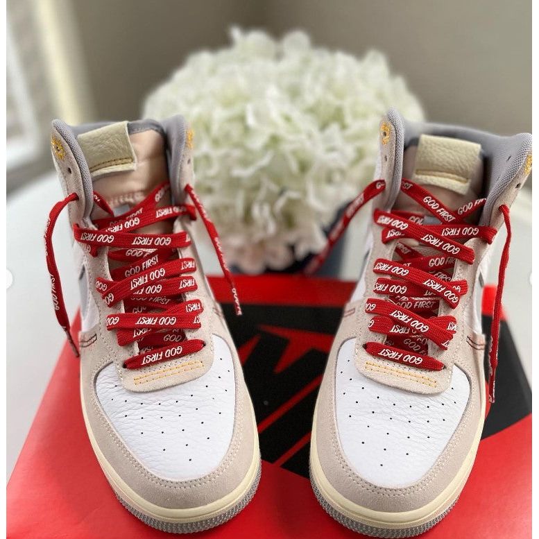 GOD FIRST Laces