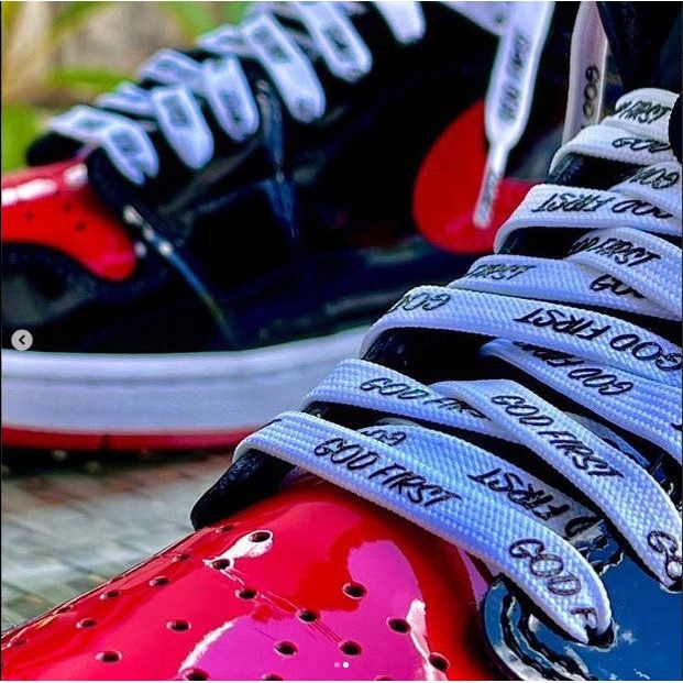 GOD FIRST Laces